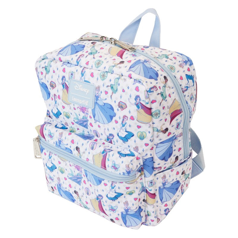 Disney Loungefly Nylon Mini Backpack - Princess Manga Style