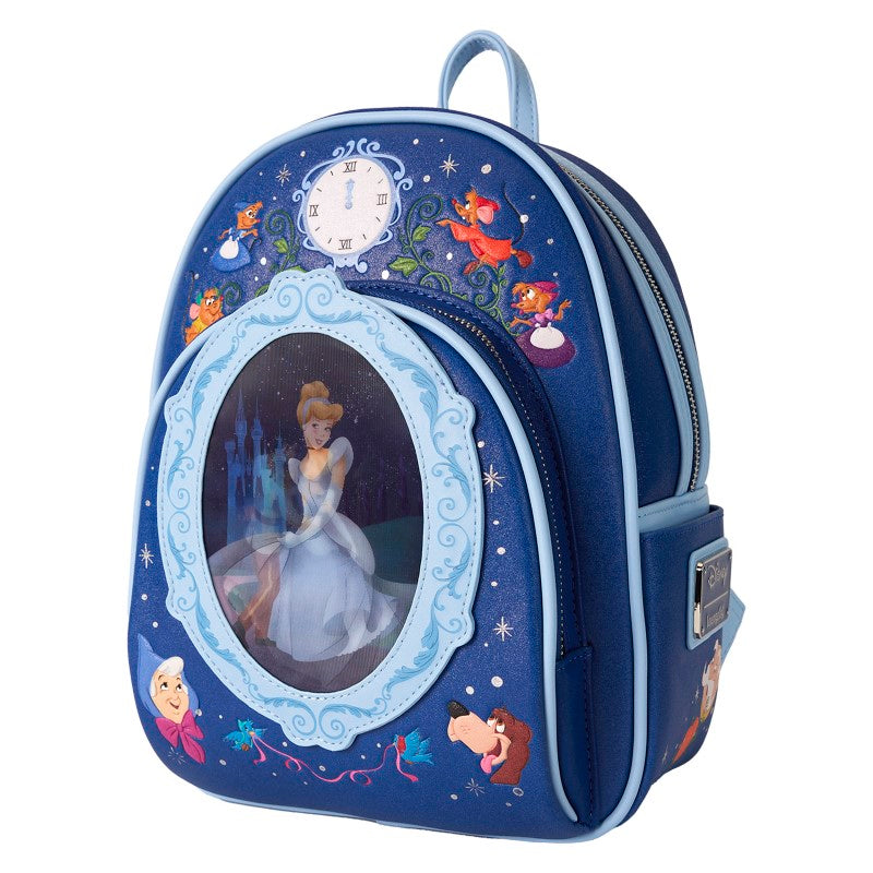 Disney Loungefly Mini Backpack - Cinderella 75th Anniversary Lenticular