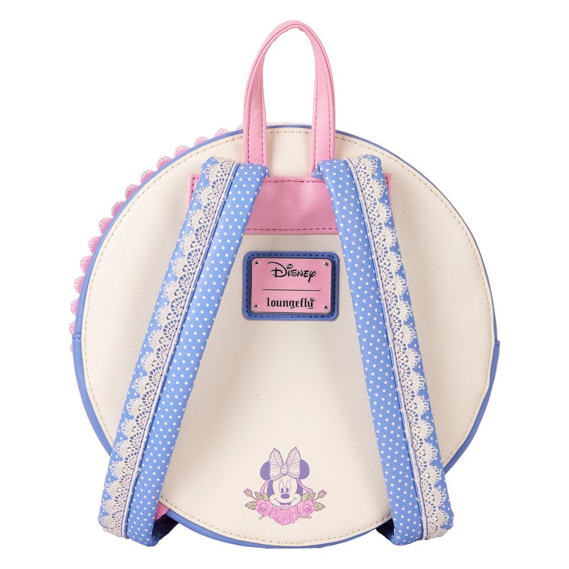Disney Loungefly Mini Backpack - Minnie Floral and Lace