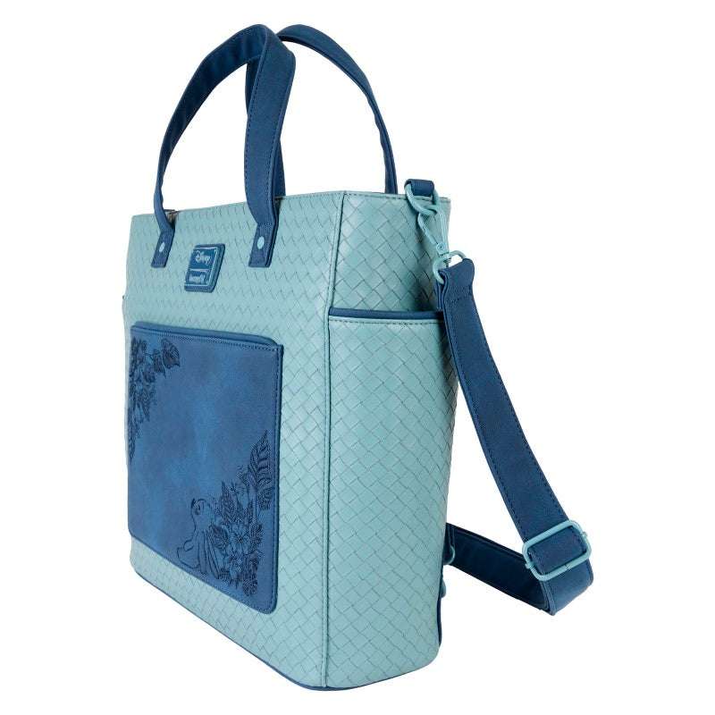 Disney Loungefly Convertible Handbag/Backpack - Stitch Embroidered