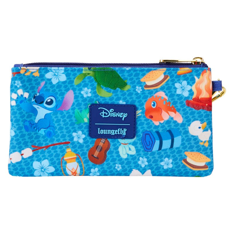Disney Loungefly Nylon Pouch - Stitch Camping Cuties