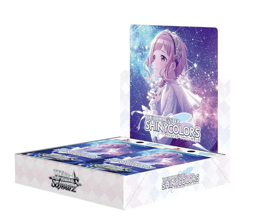 Weiss Schwarz TCG Idolmaster Shiny Colors Shine More!! Boite 12 Boosters 8 Cartes