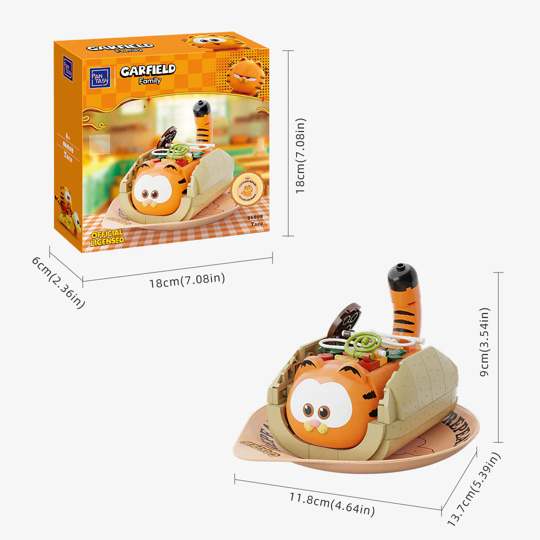 Set de construction - Garfield - Foodie - Taco