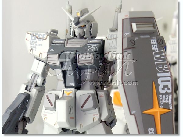 FIGURAZIONE GUNDAM FIX (SERIE METALLO COMPOSITO) - G-3 LIMITED RX-78-3 VER. KA WIT