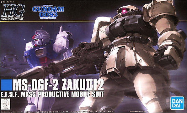 1/144 HGUC MS-06 Zaku F2 EFSF #107