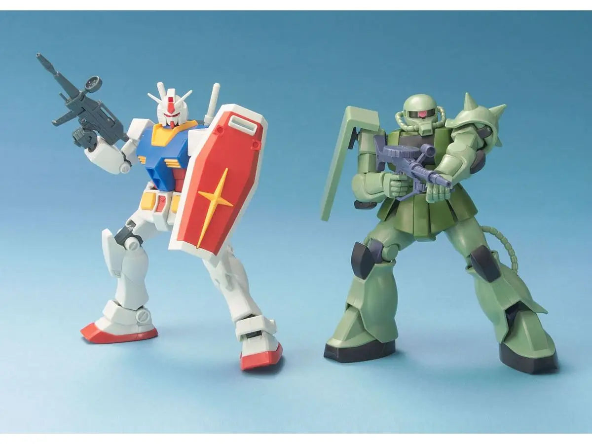 1/144 HGUC Gunpla Starter Set: Gundam Vs. Zaku II