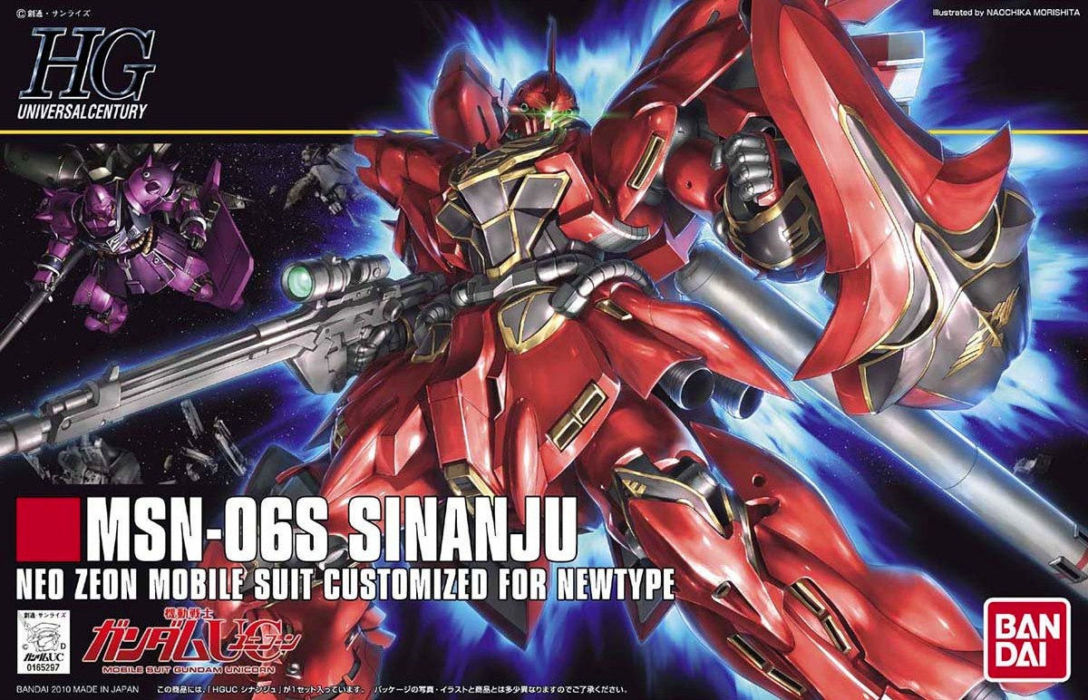 1/144 HGUC MSN-06S Sinanju #116