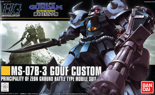 1/144 HGUC MS-07B3 Gouf Custom #117