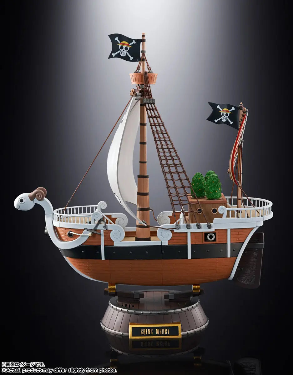 CHOGOKIN GOING MERRY -ONE PIECE Anime 25th Anniversary Memorial Edition-