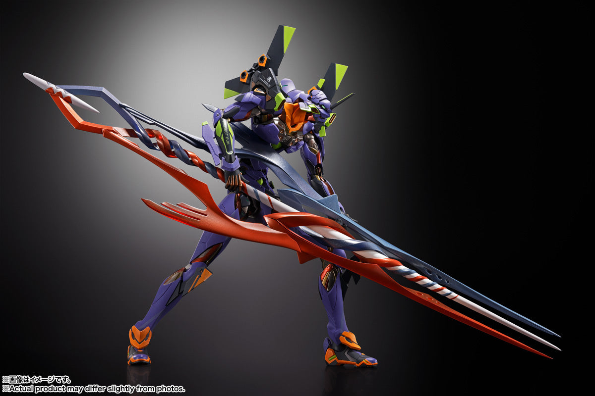 Metal Build Evangelion Unit 01 30th with the Spear of Gaius
