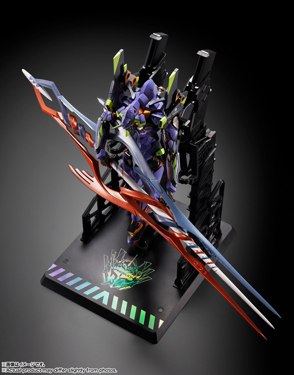 Metal Build Evangelion Unit 01 30th with the Spear of Gaius