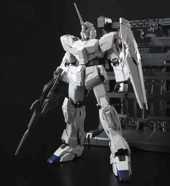 1/100 MG Unicorn Gundam HD Color + MS Cage
