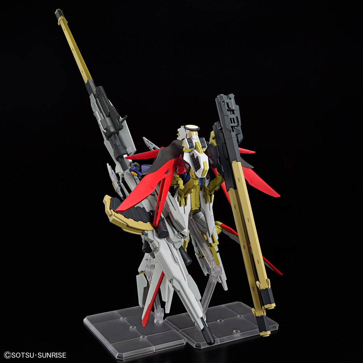 1/144 HG Destiny Gundam Spec II & Zeus Sillouette