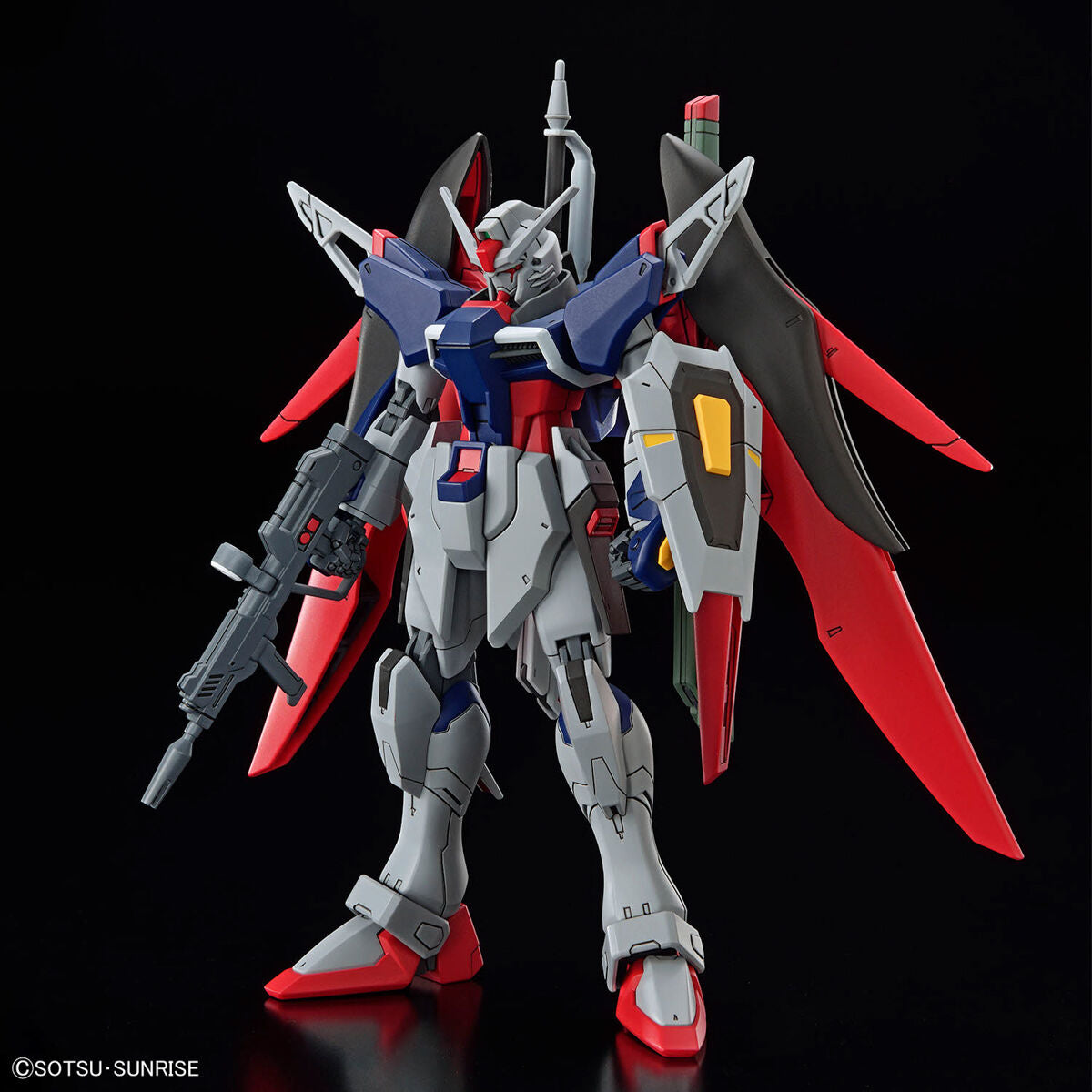 1/144 HG Destiny Gundam Spec II & Zeus Sillouette