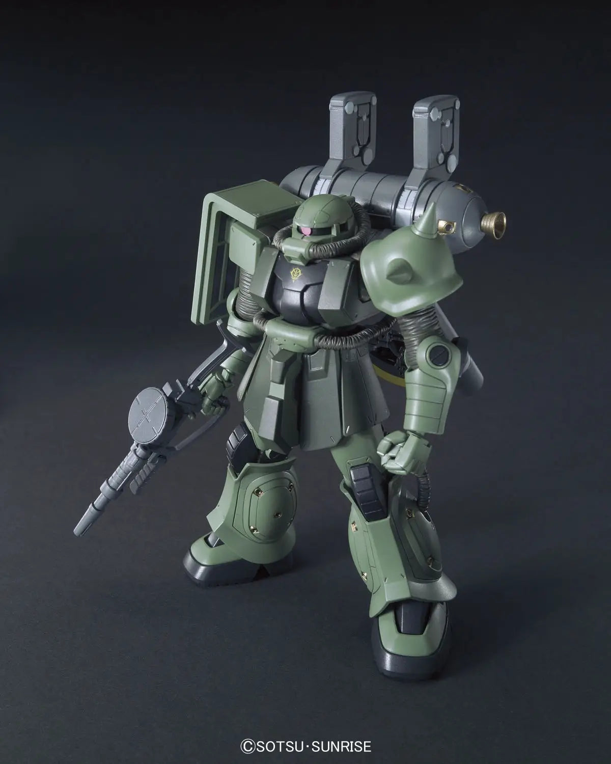 1/144 Zaku II + Big Gun (Gundam Thunderbolt Ver.) -- Anime Ver.