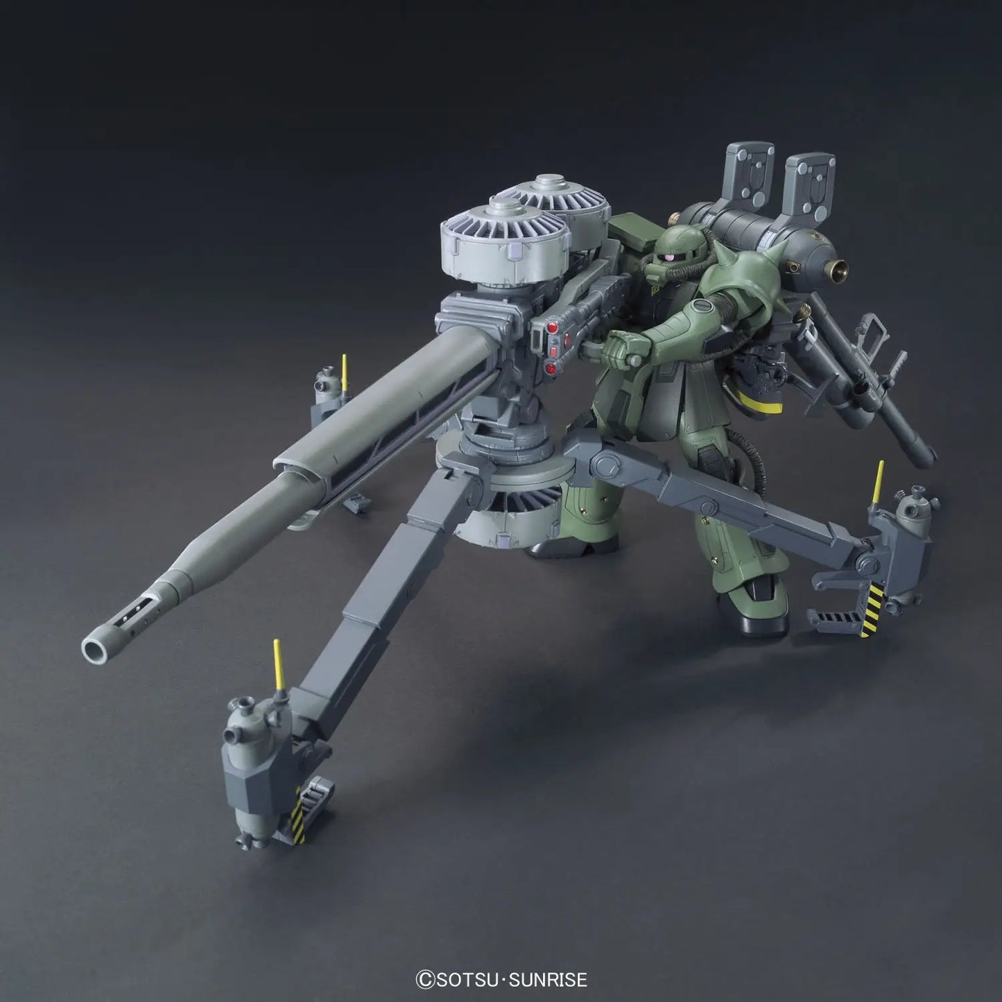 1/144 Zaku II + Big Gun (Gundam Thunderbolt Ver.) -- Anime Ver.