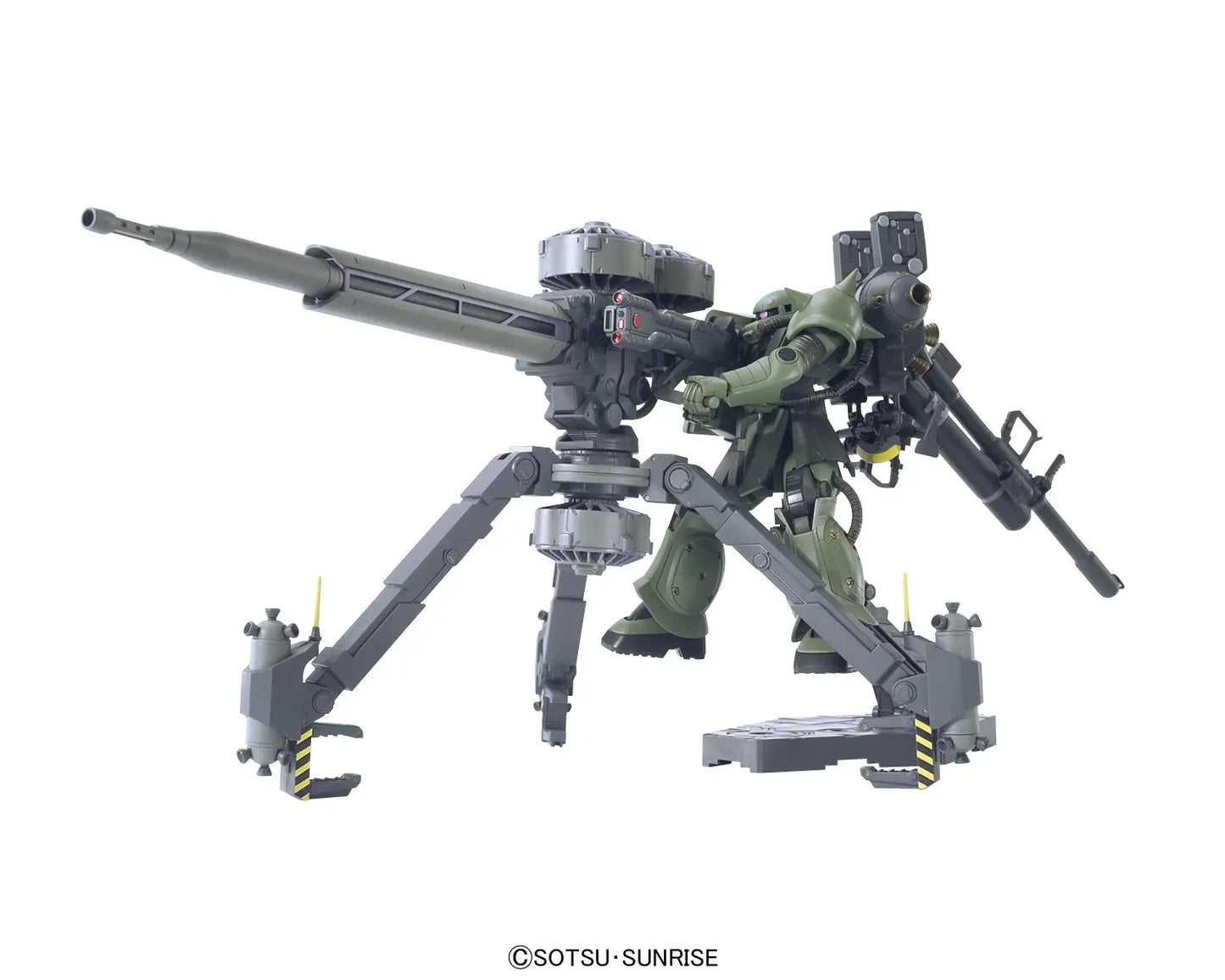 1/144 Zaku II + Big Gun (Gundam Thunderbolt Ver.) -- Anime Ver.