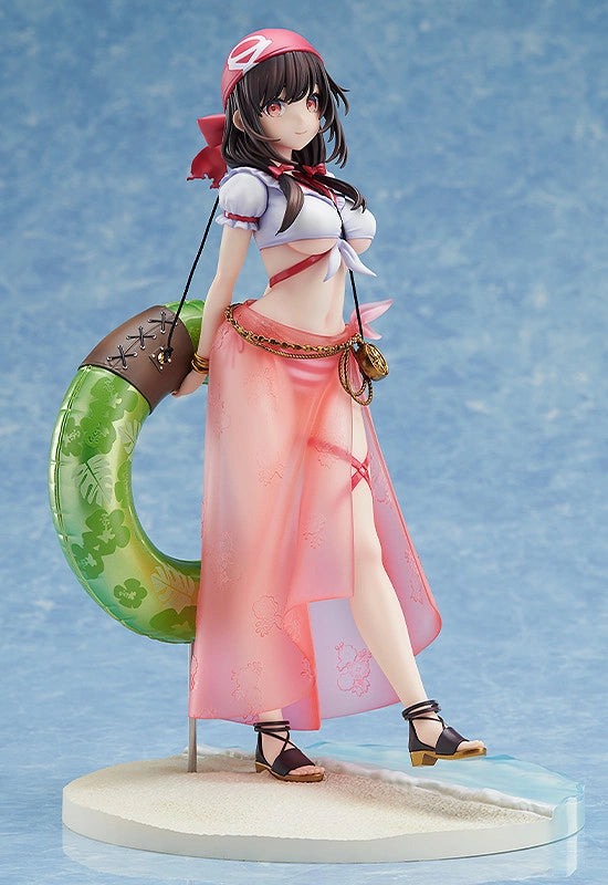 Kono Subarashii Sekai ni Shukufuku wo! Statue 1/7 Yunyun Light Novel Cosplay On The Beach Ver