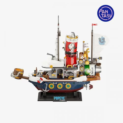 Construction Kit - Popeye - 86402 - Popeye Treasure Hunt Steamship