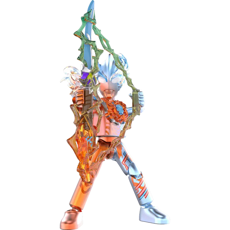 Ultraman Blokees Galaxy Version 12 Blazar S Starlight asst 9pcs