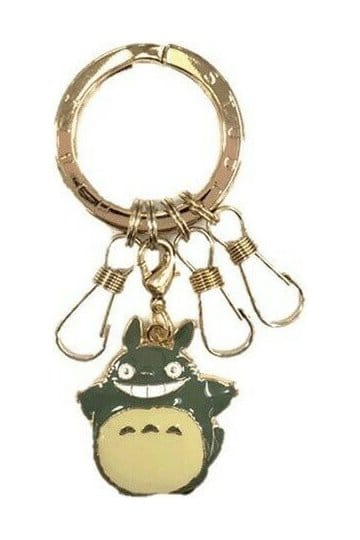 My Neighbor Totoro Metal-Keychain Big Totoro Smile