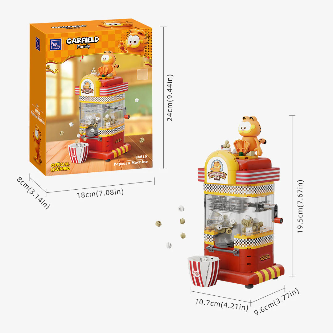 Pantasy x Garfield - Fantastic Machines - Popcorn Machine