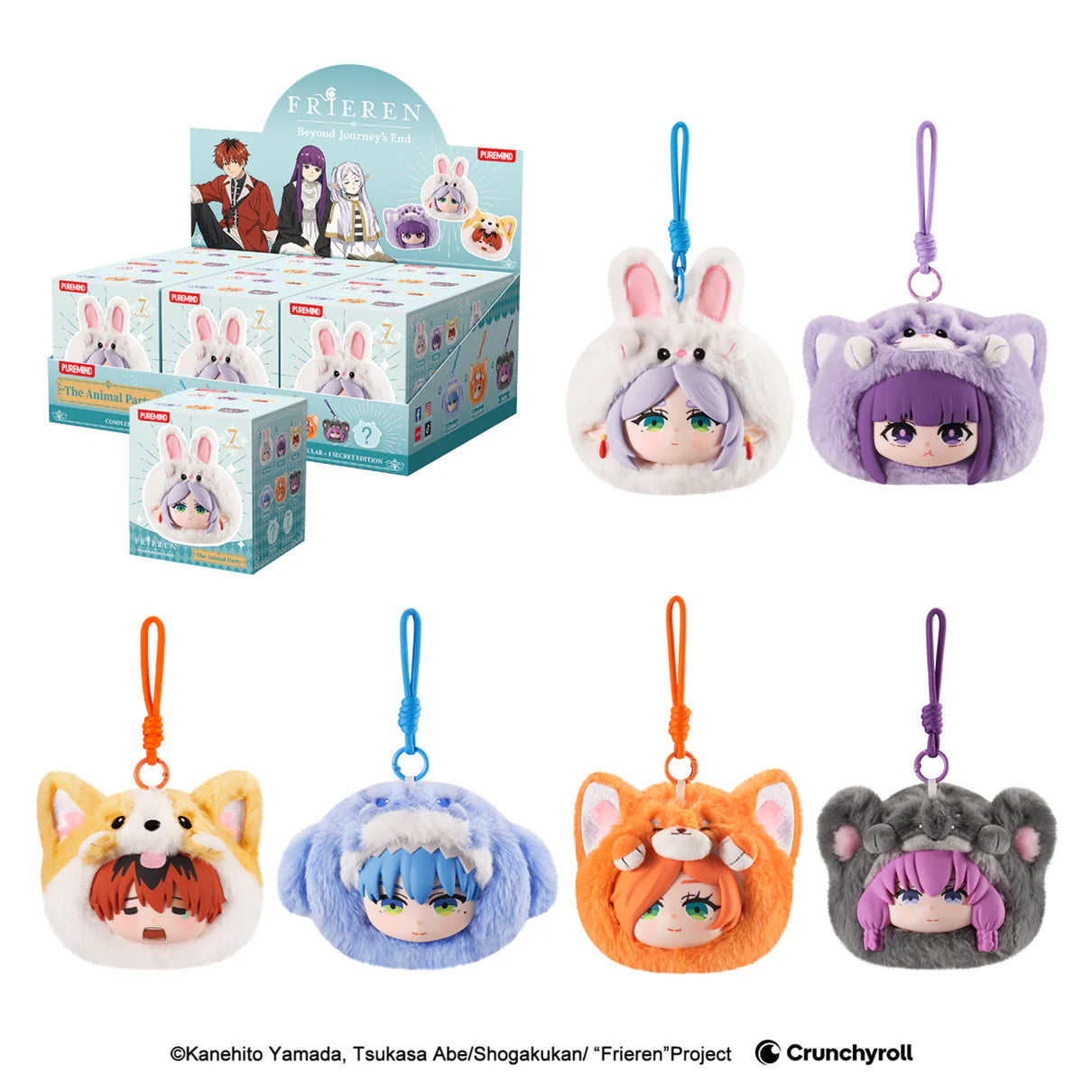 Frieren Puremind The Animal Party Vinyl Plush Blind Box : 1 Blind Box
