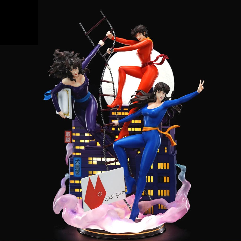 Cat's Eyes Statue Resine 1/6 Diorama 51Cm