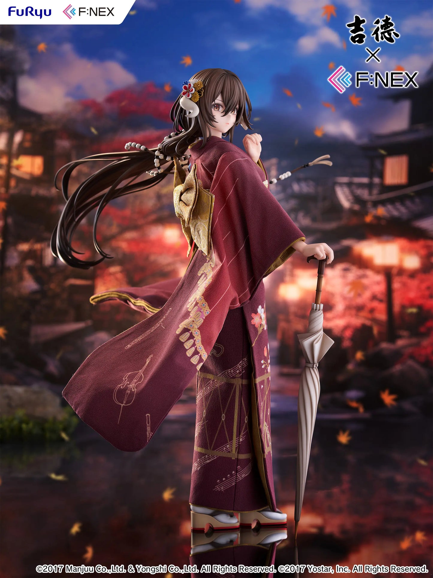 1/4 Azur Lane: Mikasa Blue Flower Komachi Ver -Japanese Doll-