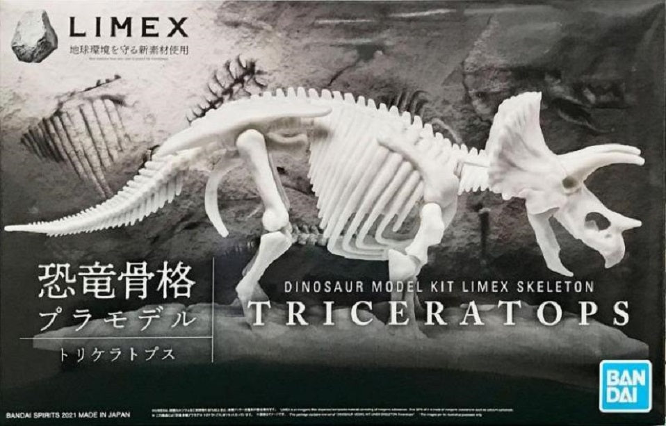 DINOSAURUS LIMEX TRICERATOPS MK SKELETT