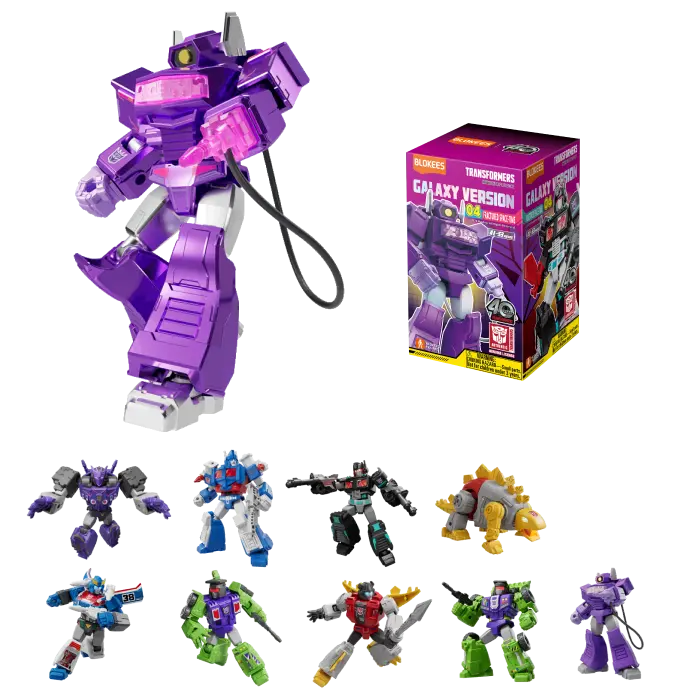 Blokees Transformers Galaxy Version 04 Fractured Space-Time Asst 6pcs