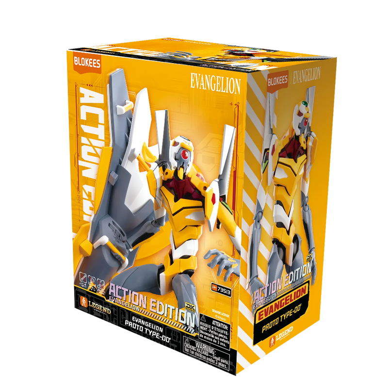 Evangelion Blokees Ultra Action Figure Legacy Edition Eva Unit 00