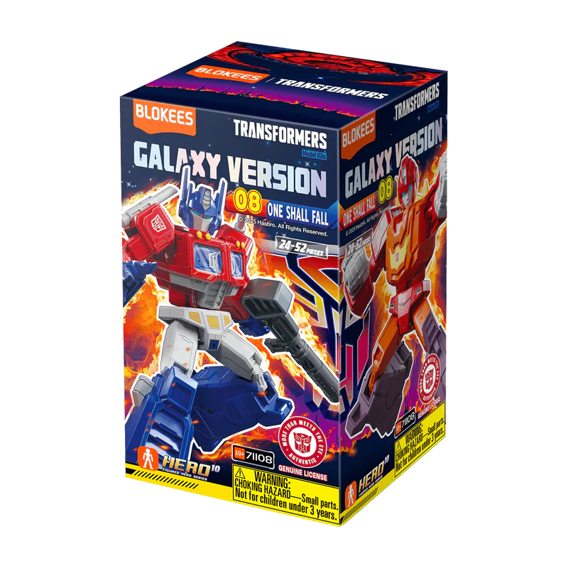 Transformers Blokees Galaxy Version 08 One Shall Fall asst 9pcs