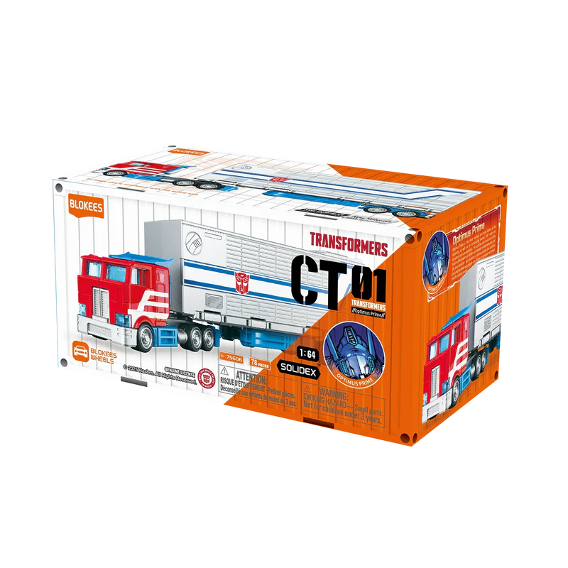 Transformers Blokees Wheels Ct01 Optimus Prime