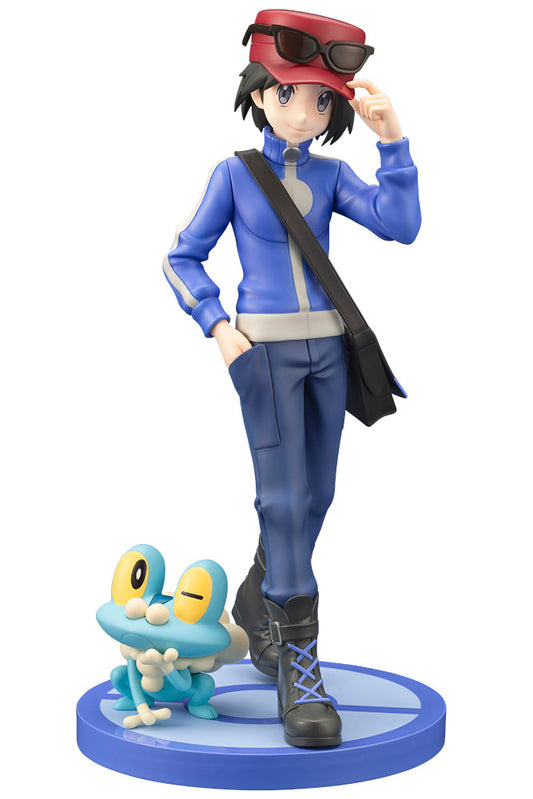 1/8 Pokemon Calem with Froakie ARTFX J Statue