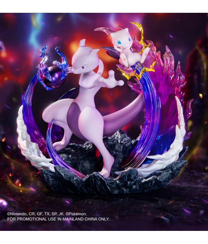 Funism - Prime Figure - Pokemon - Mewtwo & Mew - Mew