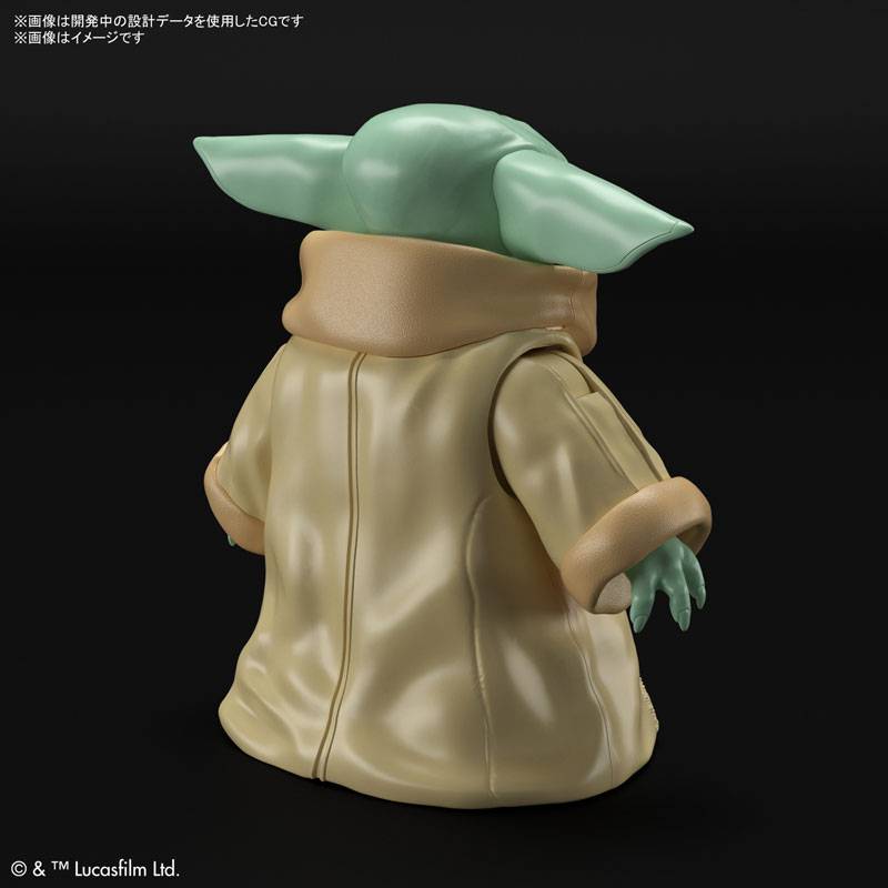 Star Wars Plastic Model: The Mandalorian - Grogu 1/4 [Bandai Spirits]