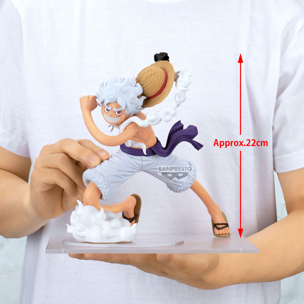 One Piece Grandista - Monkey D. Luffy Gear 5 II 22cm