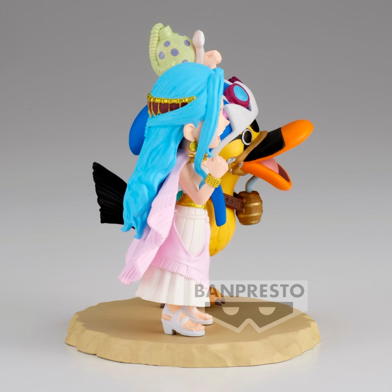 One Piece WCF Log Stories - Nefertari Vivi & Karoo 7cm W118