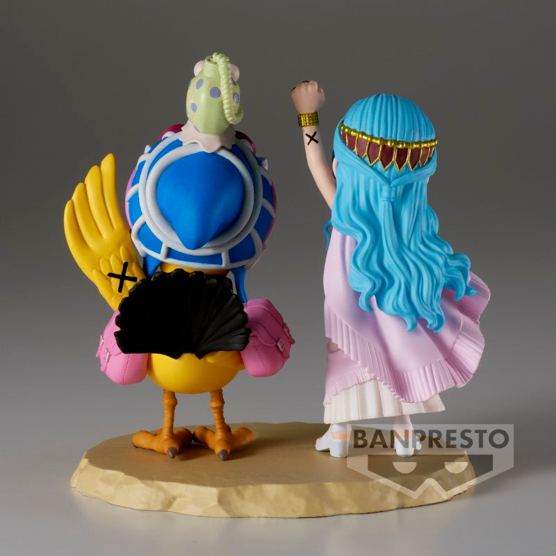 One Piece WCF Log Stories - Nefertari Vivi & Karoo 7cm W118