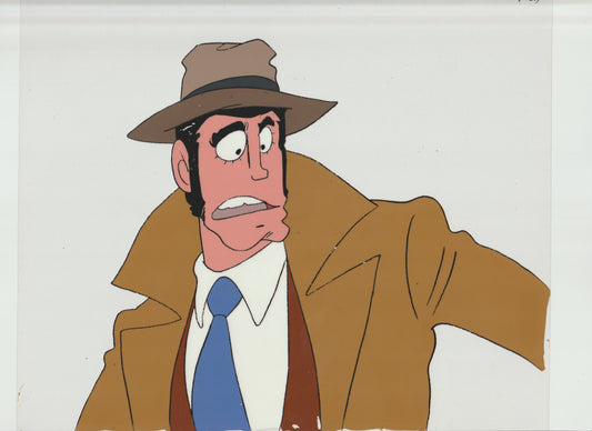 Original Lupin III Anime Cel, Zenigata
