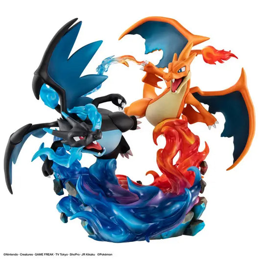 G.E.M.EX Series Pokemon Mega Charizard X & Mega Charizard Y