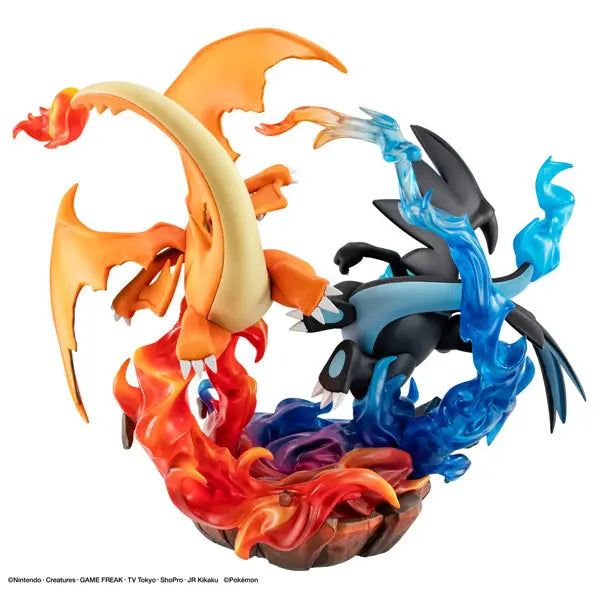 G.E.M.EX Series Pokemon Mega Charizard X & Mega Charizard Y