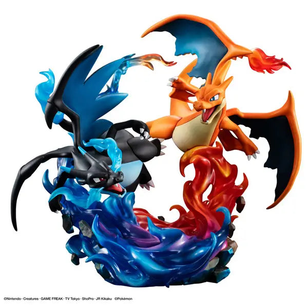 G.E.M.EX Series Pokemon Mega Charizard X & Mega Charizard Y