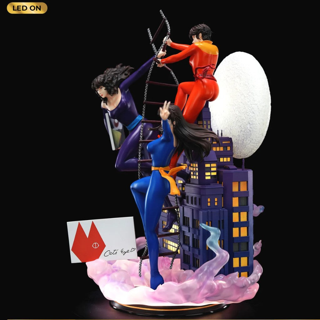 Cat's Eyes Statue Resine 1/6 Diorama 51Cm