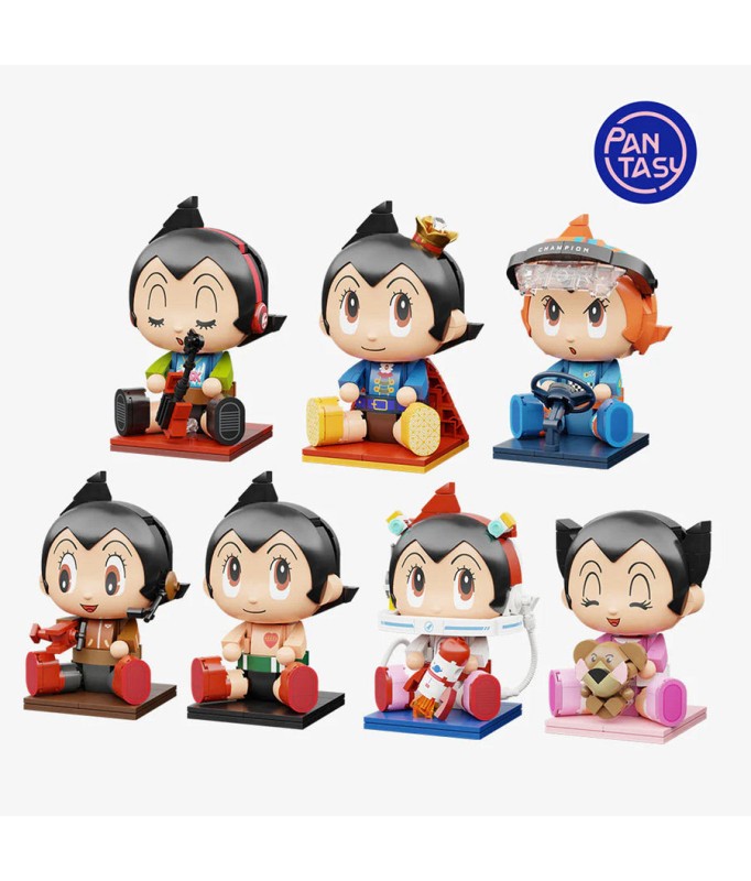 Construction kit - Blind Box - Astro Boy - Astro Boy Sitting Baby Sets （6 pcs/set）