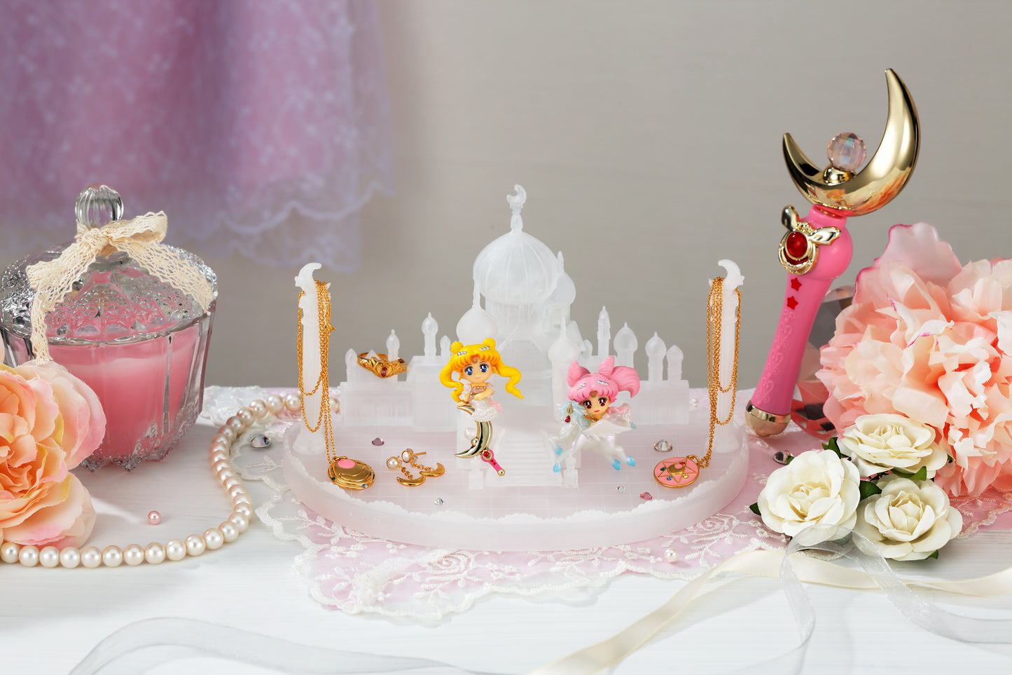 Miniaturely Tablet Moon Castle Accessory Stand