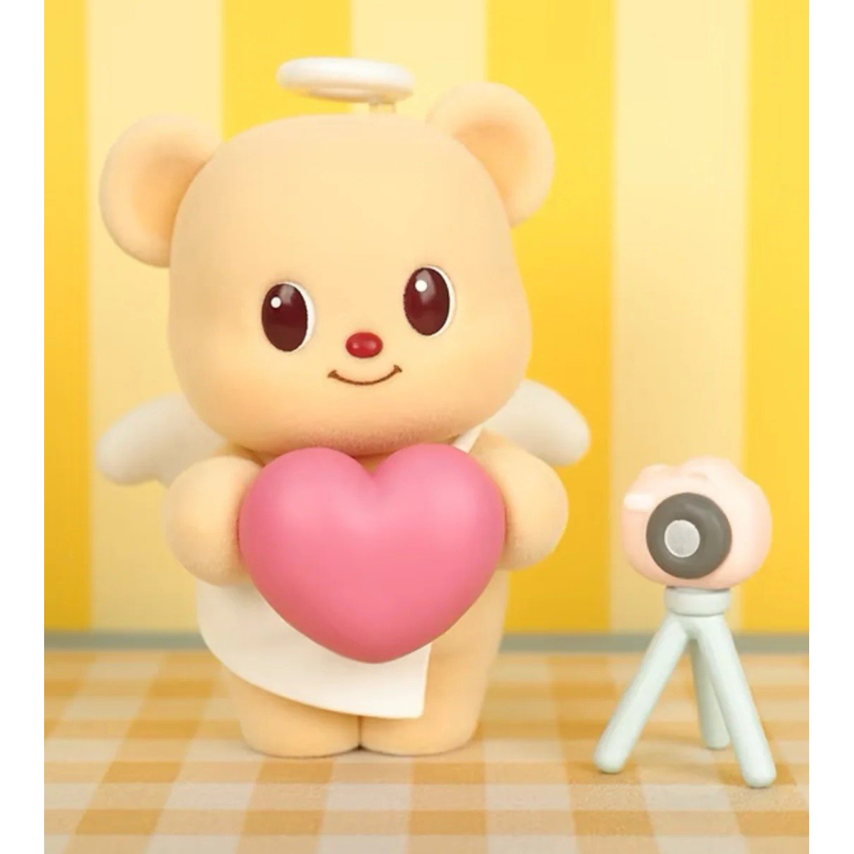 LEISURE TIME - DISPLAY OF 6 SOFT TOYS 10CM - MYSTERY BOX