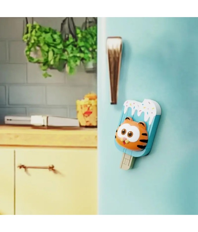 Garfield Fridge Magnet Series Pantasy 86817 Popsicle  10cm