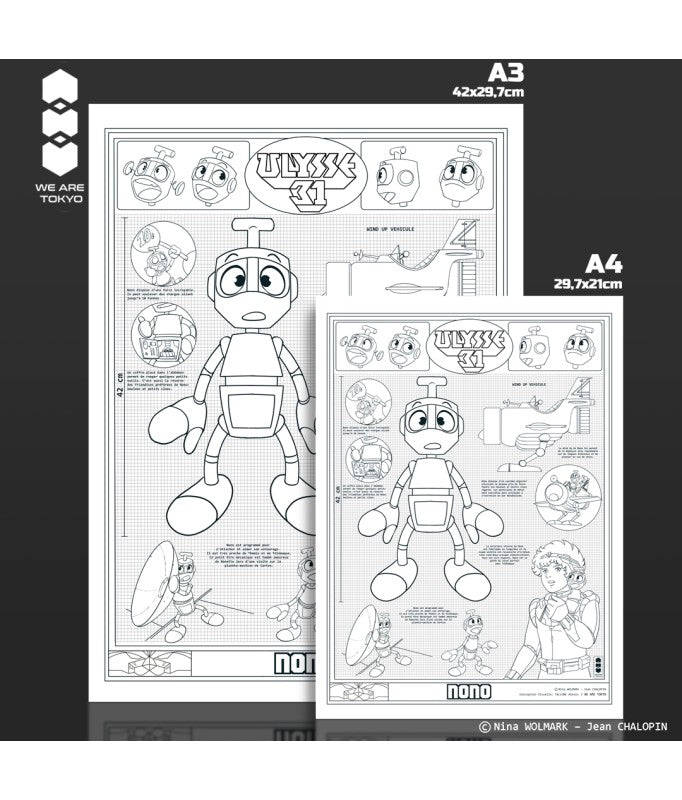 ArtPrint UV ULYSSE 31 : Nono